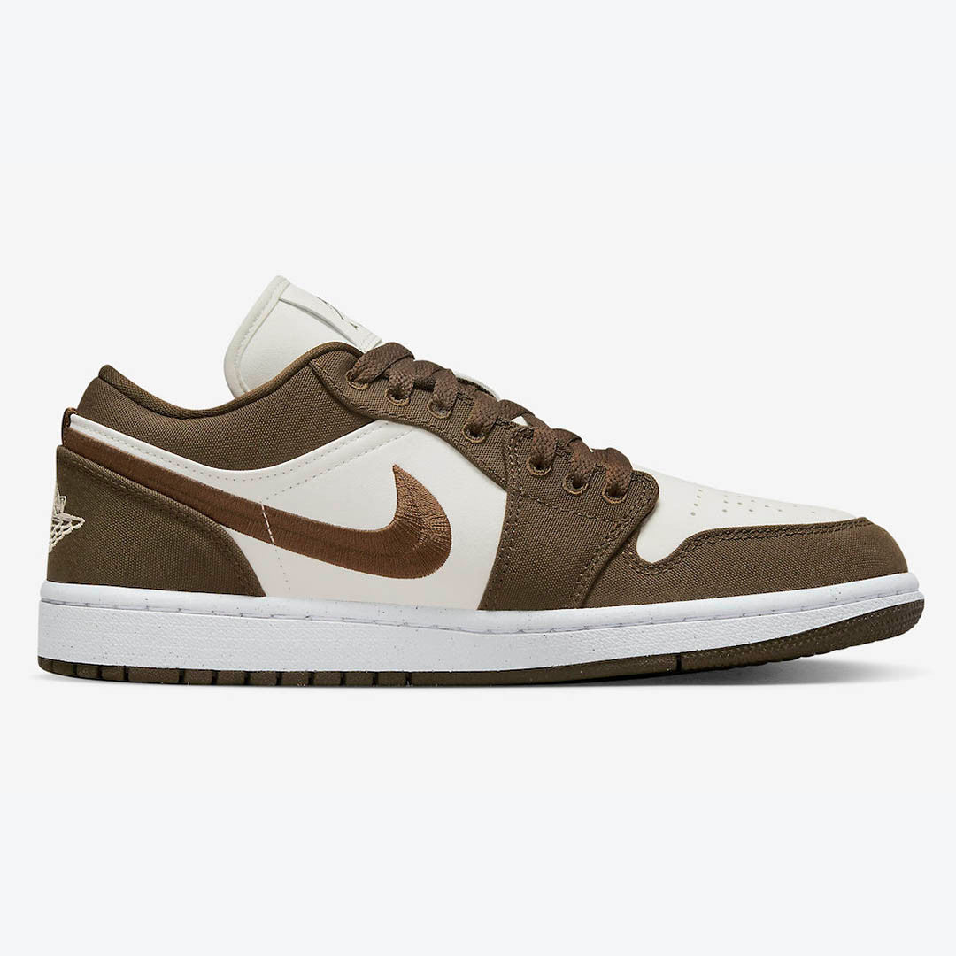 Men's Air Jordan 1 Low 'Light Olive' Shoes