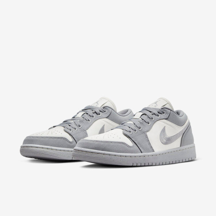 Men's Air Jordan 1 Low 'Light Steel Grey' Shoes