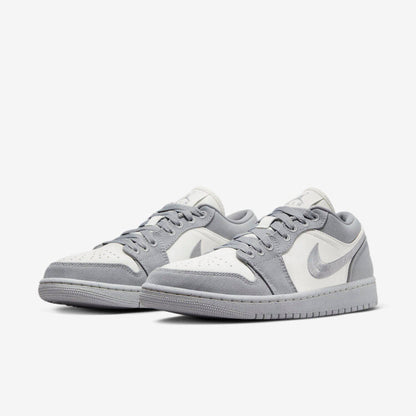 Men's Air Jordan 1 Low 'Light Steel Grey' Shoes