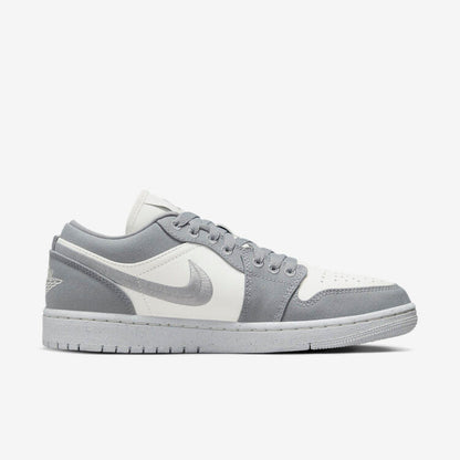 Men's Air Jordan 1 Low 'Light Steel Grey' Shoes