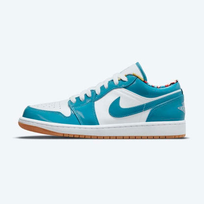 Men's Air Jordan 1 Low 'Light Teal' Shoes