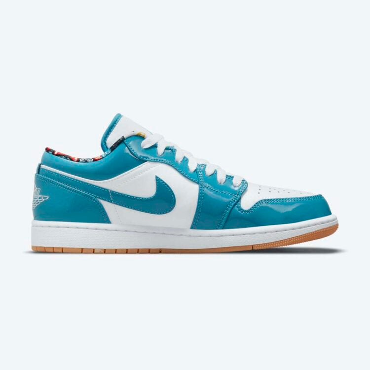 Men's Air Jordan 1 Low 'Light Teal' Shoes