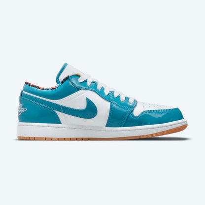 Men's Air Jordan 1 Low 'Light Teal' Shoes