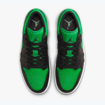 Men's Air Jordan 1 Low 'Lucky Green' Shoes