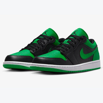 Men's Air Jordan 1 Low 'Lucky Green' Shoes