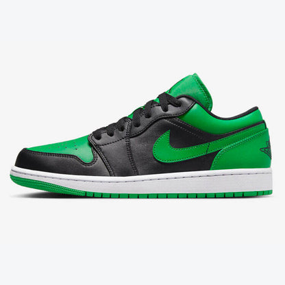 Men's Air Jordan 1 Low 'Lucky Green' Shoes