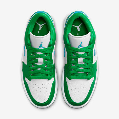 Men's Air Jordan 1 Low 'Lucky Green' Shoes