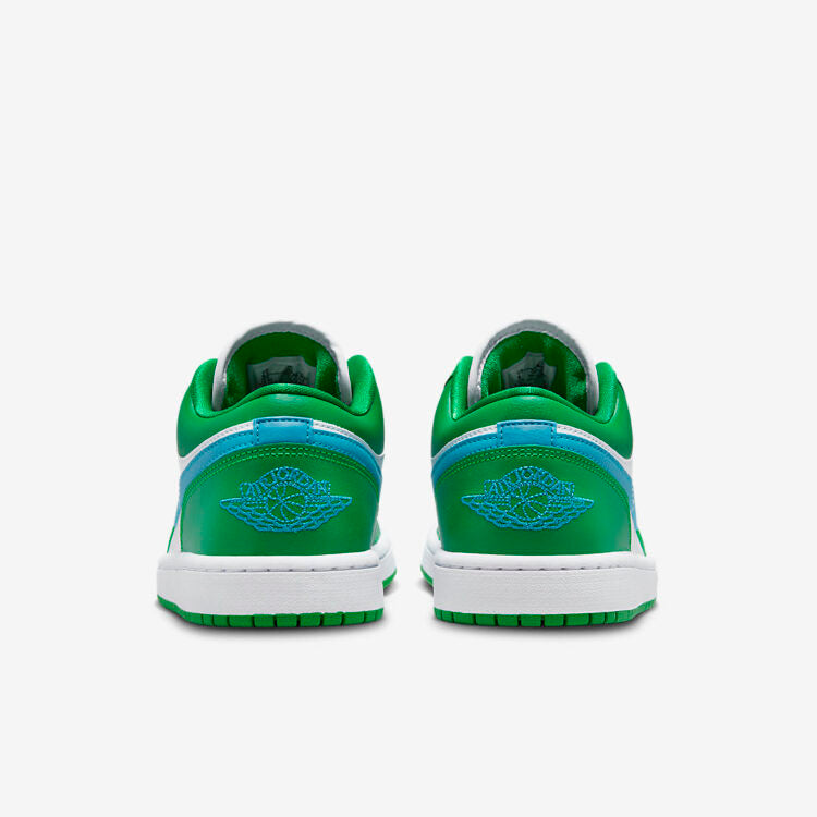 Men's Air Jordan 1 Low 'Lucky Green' Shoes