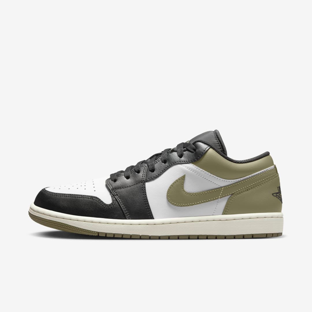 Men's Air Jordan 1 Low 'Medium Olive' Shoes