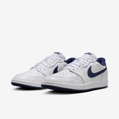 Men's Air Jordan 1 Low 'Metallic Navy' Shoes