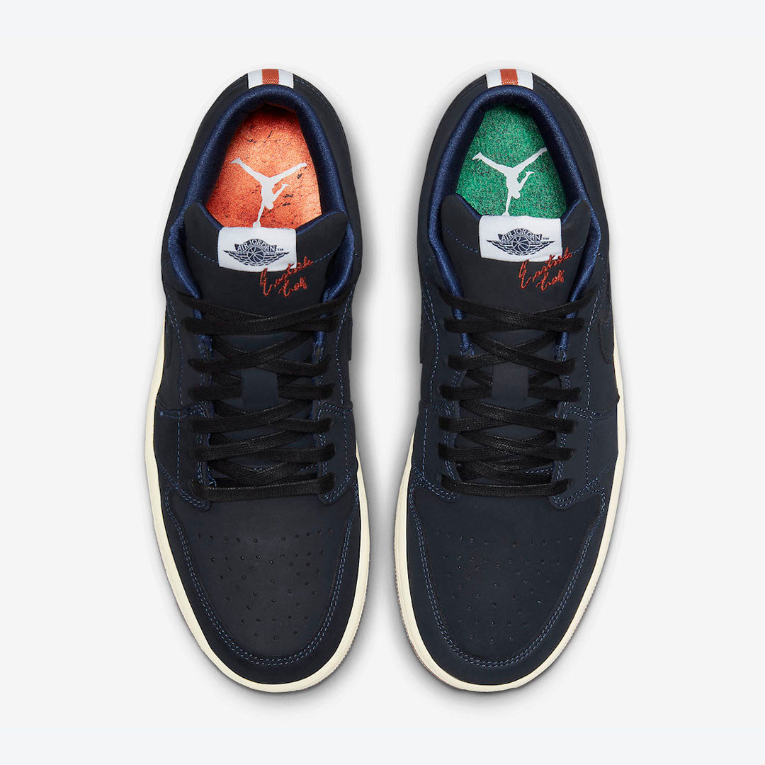 Men's Air Jordan 1 Low 'Midnight Navy' Shoes