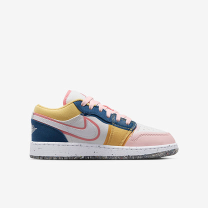 Men's Air Jordan 1 Low ' Navy Pink' Shoes