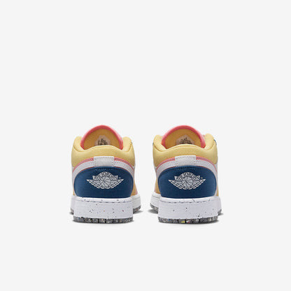 Men's Air Jordan 1 Low ' Navy Pink' Shoes