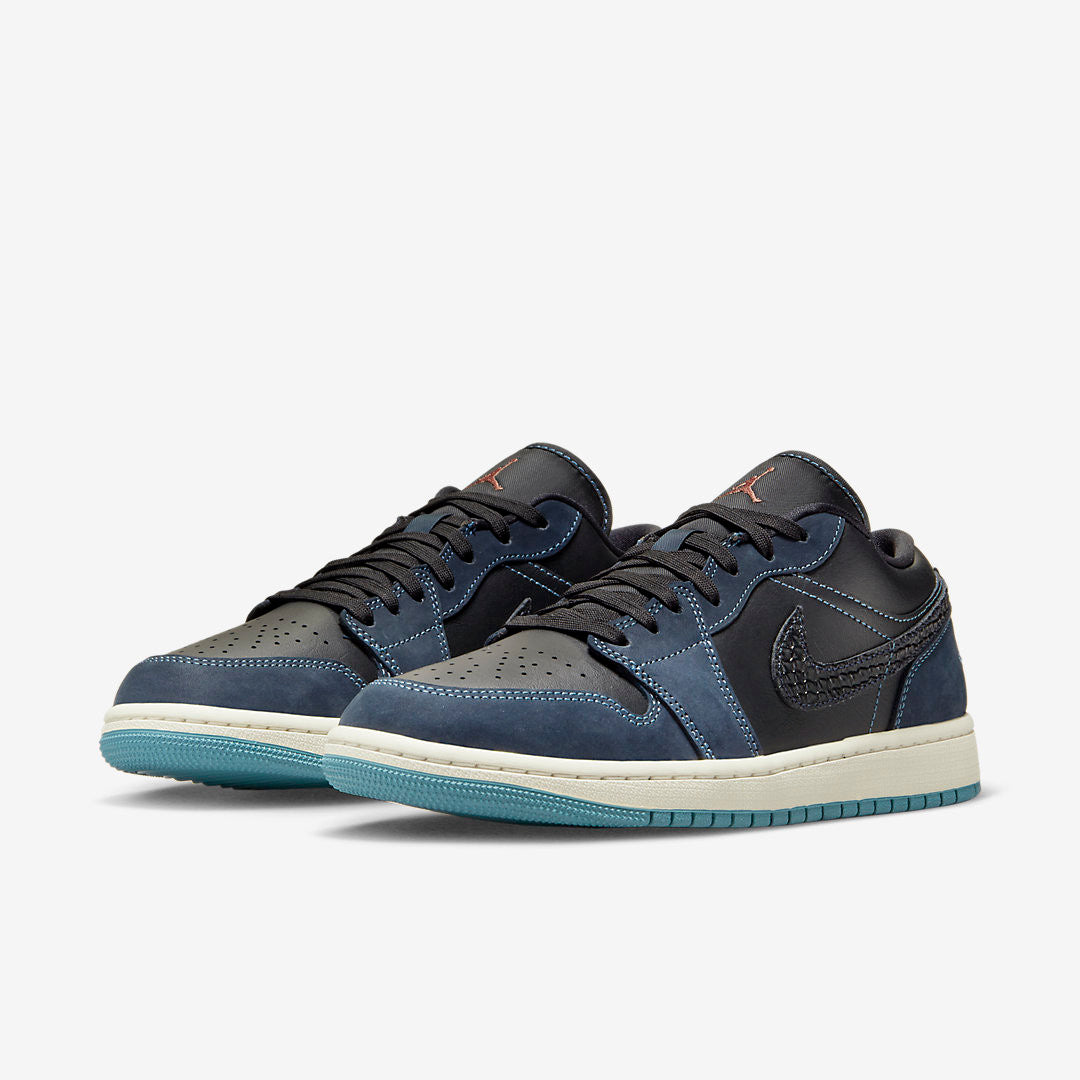 Men's Air Jordan 1 Low ' Obsidian Blue' Shoes