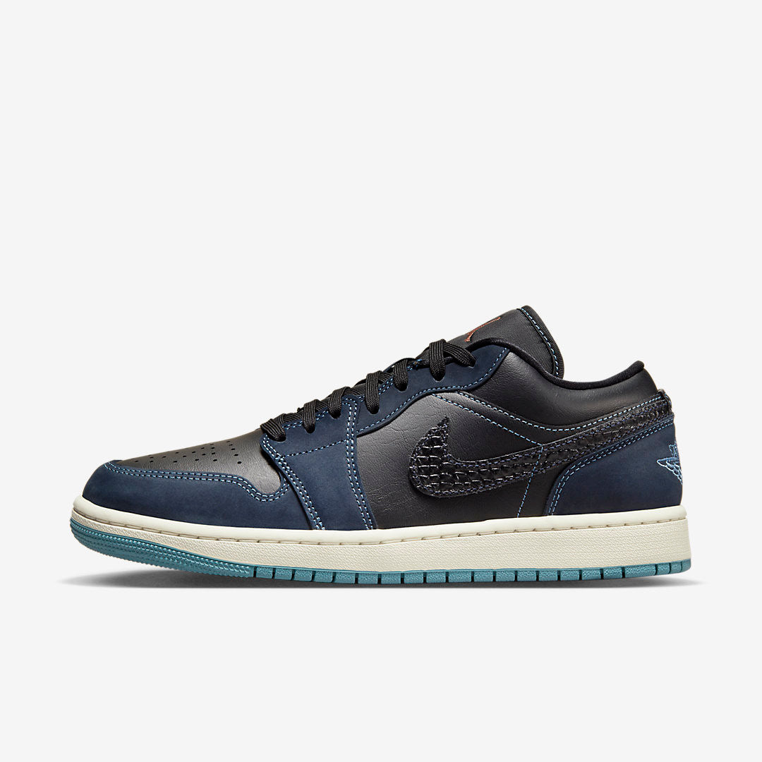 Men's Air Jordan 1 Low ' Obsidian Blue' Shoes