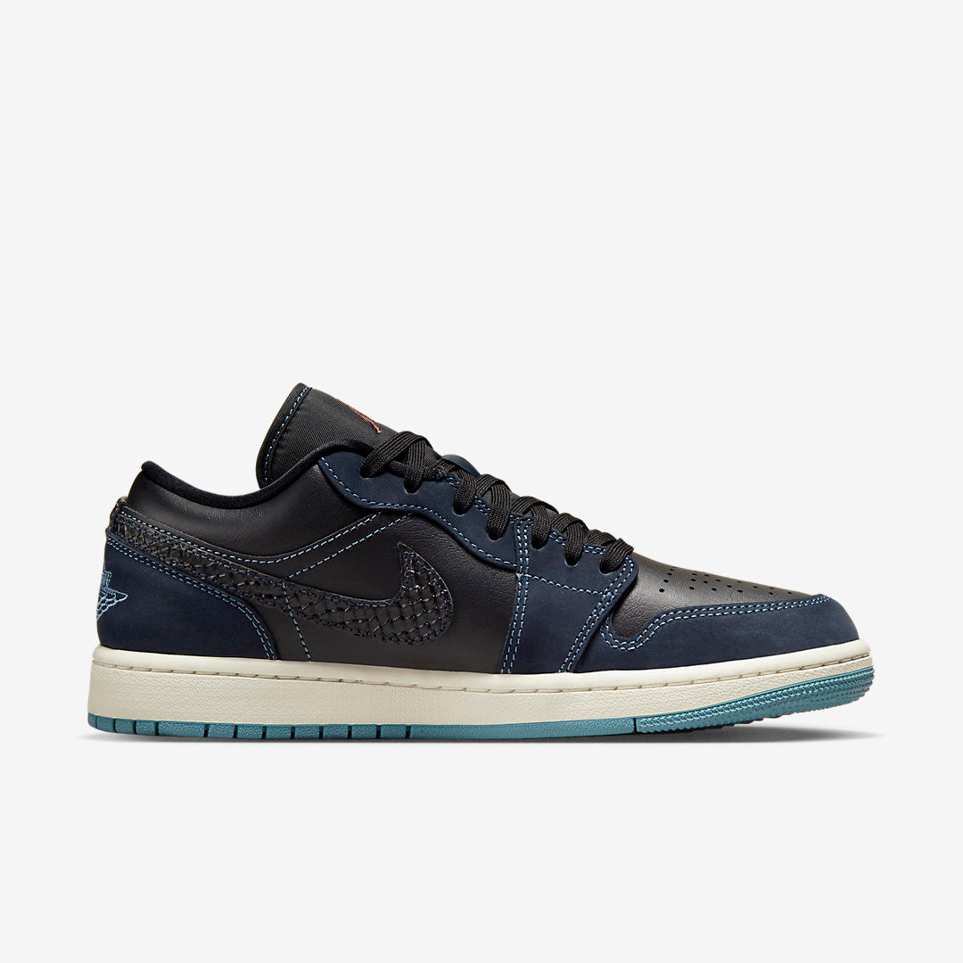 Men's Air Jordan 1 Low ' Obsidian Blue' Shoes