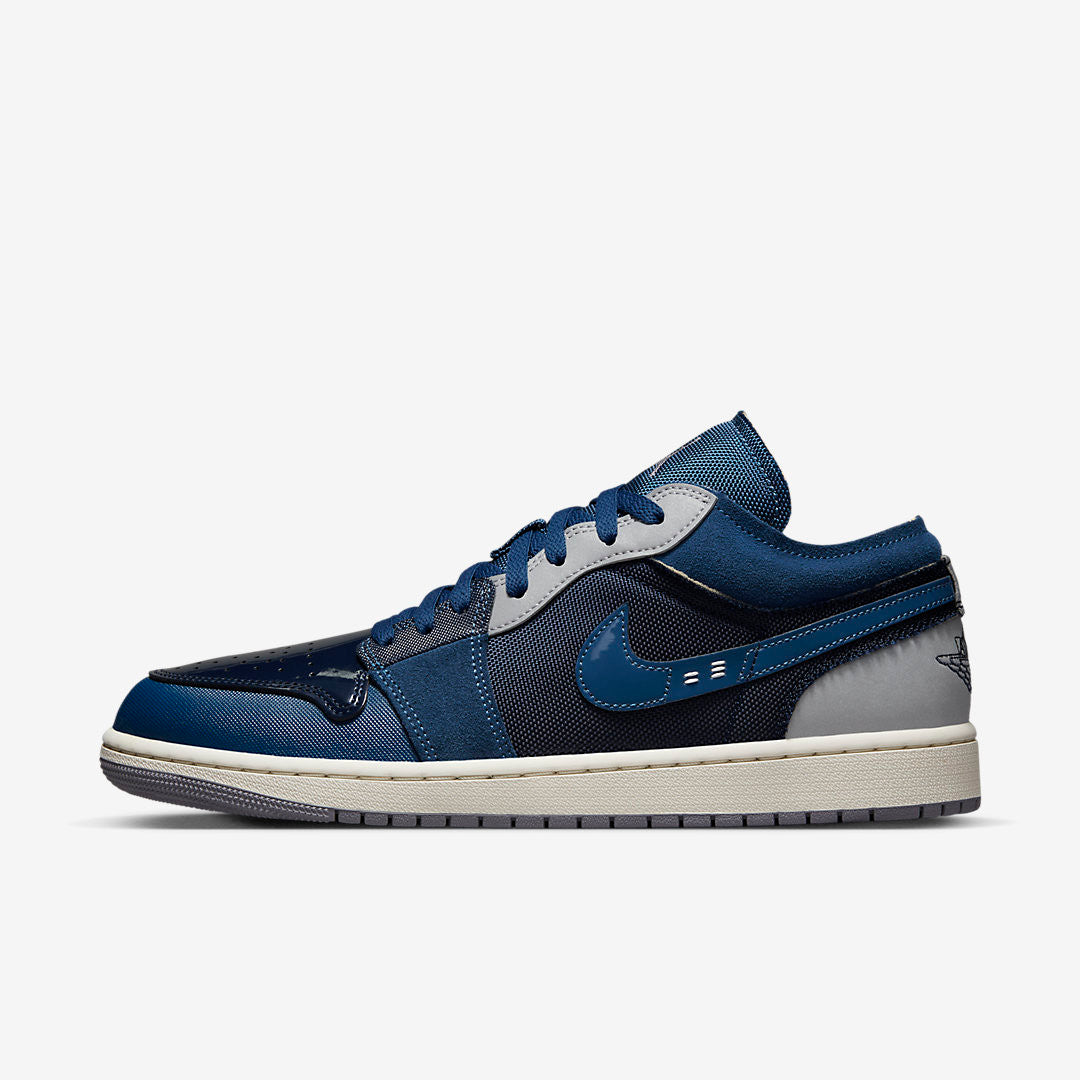 Men's Air Jordan 1 Low ' Obsidian ' Shoes