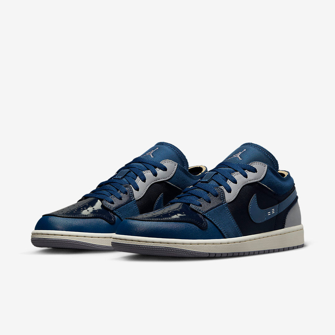 Men's Air Jordan 1 Low ' Obsidian ' Shoes