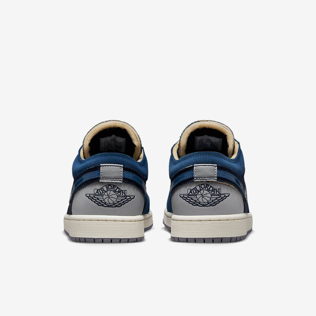 Men's Air Jordan 1 Low ' Obsidian ' Shoes