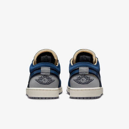 Men's Air Jordan 1 Low ' Obsidian ' Shoes
