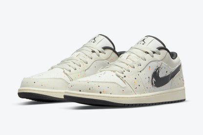 Men's Air Jordan 1 Low 'Paint Splatter' Shoes