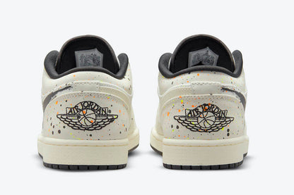 Men's Air Jordan 1 Low 'Paint Splatter' Shoes