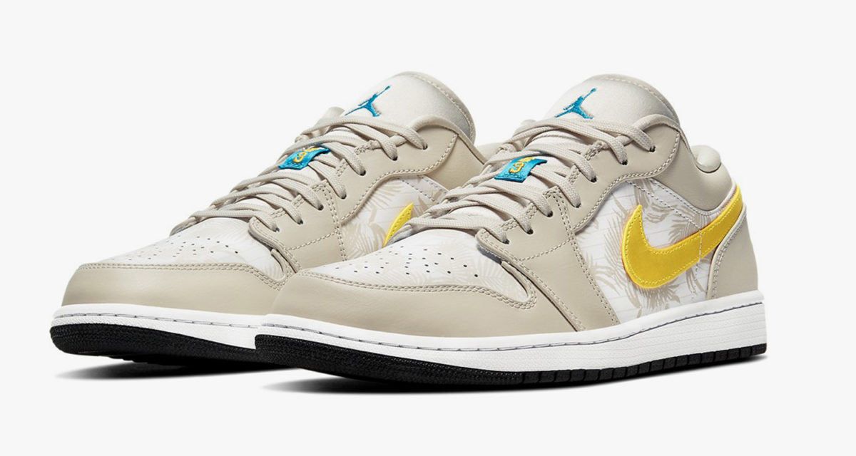 Men's Air Jordan 1 Low 'Palm Tree' Shoes