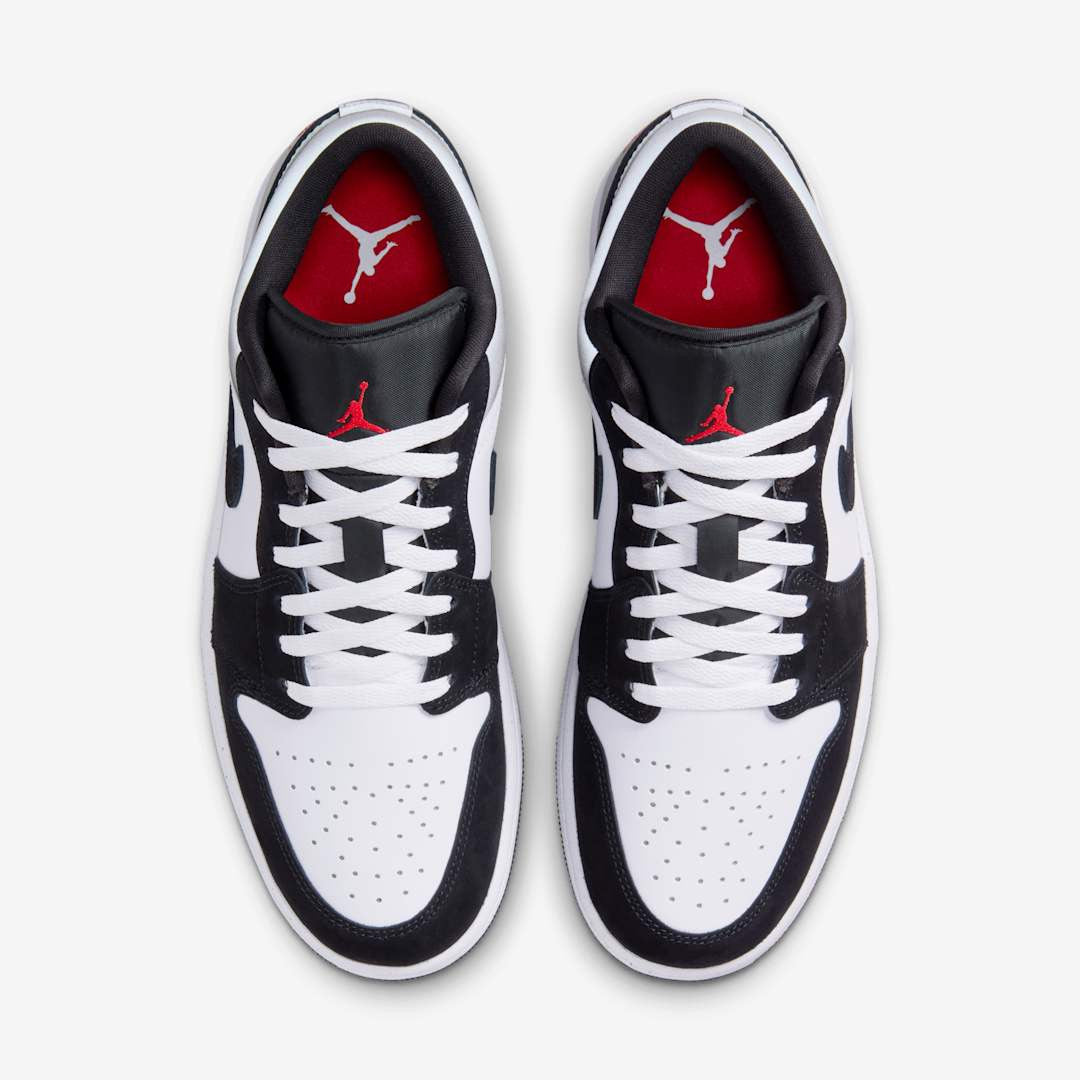 Men's Air Jordan 1 Low 'Panda Toe' Shoes