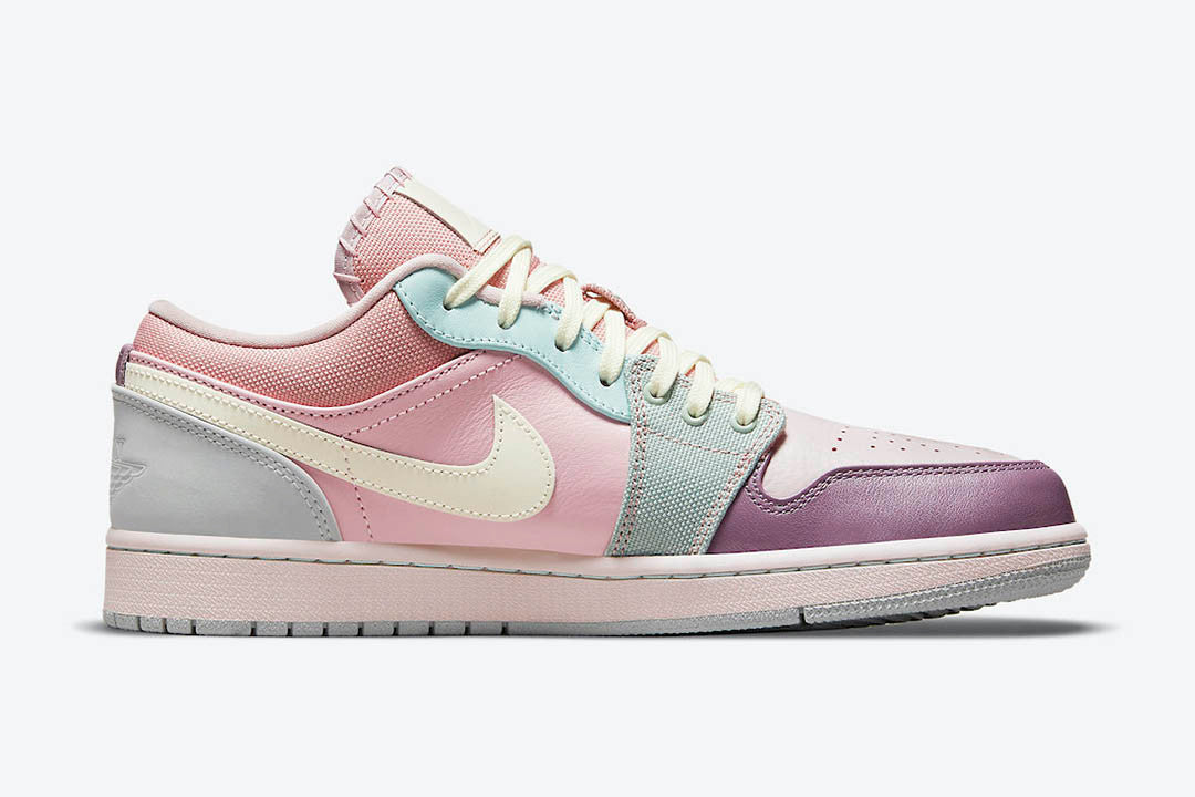 Men's Air Jordan 1 Low 'Pastel Tone' Shoes