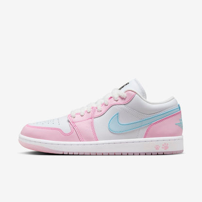Men's Air Jordan 1 Low 'Paw Print' Shoes