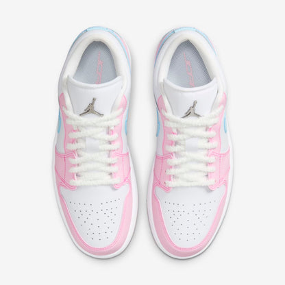 Men's Air Jordan 1 Low 'Paw Print' Shoes