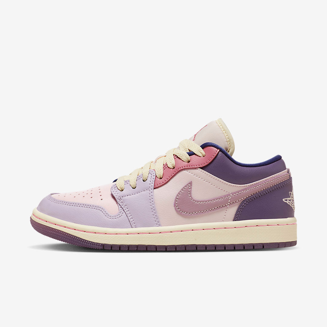 Men's Air Jordan 1 Low 'Pink Purple' Shoes