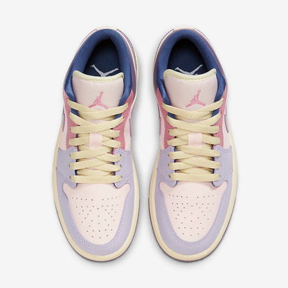 Men's Air Jordan 1 Low 'Pink Purple' Shoes