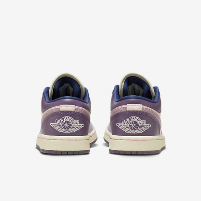Men's Air Jordan 1 Low 'Pink Purple' Shoes