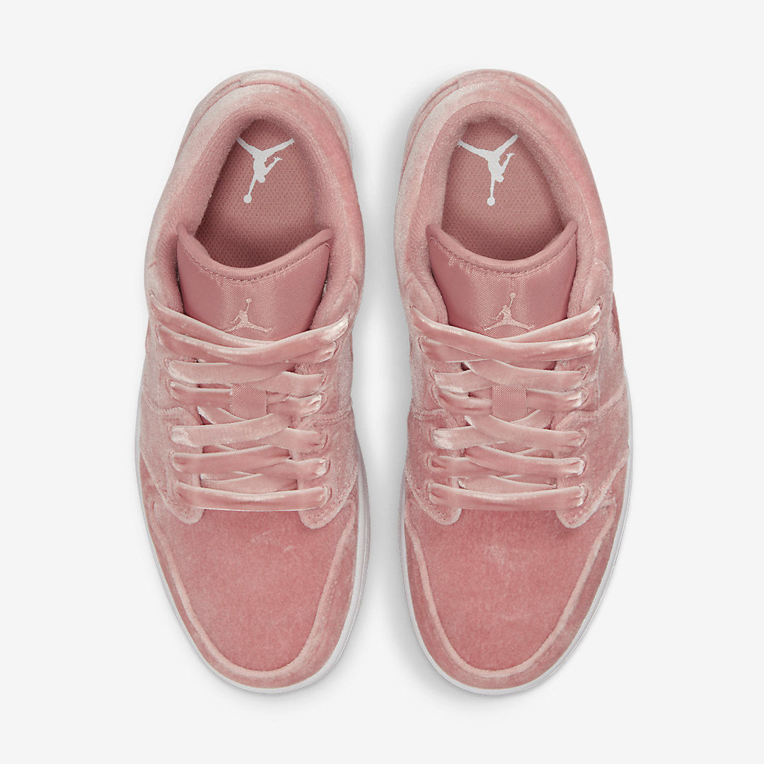 Men's Air Jordan 1 Low 'Pink Velvet' Shoes