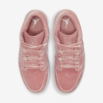 Men's Air Jordan 1 Low 'Pink Velvet' Shoes