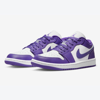Men's Air Jordan 1 Low 'Psychic Purple' Shoes