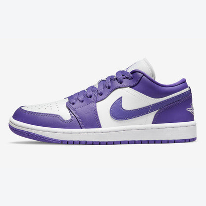 Men's Air Jordan 1 Low 'Psychic Purple' Shoes