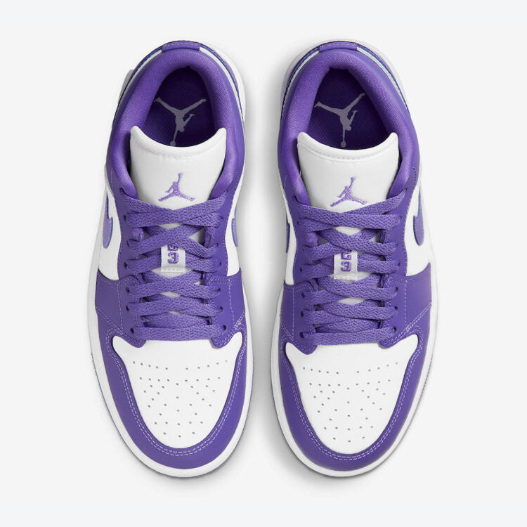Men's Air Jordan 1 Low 'Psychic Purple' Shoes