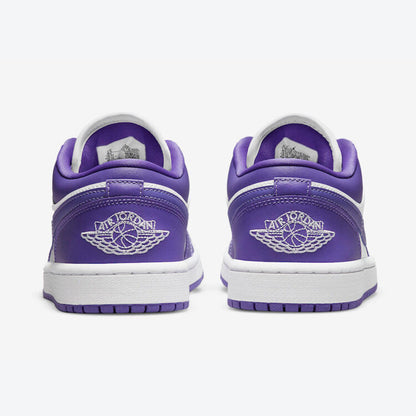 Men's Air Jordan 1 Low 'Psychic Purple' Shoes