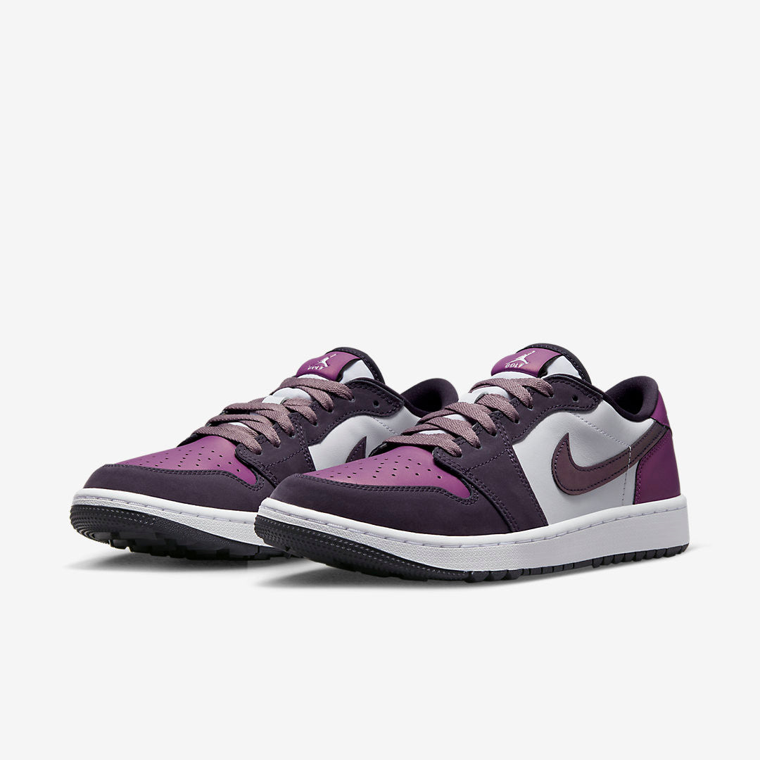 Men's Air Jordan 1 Low 'Purple Smoke' Shoes