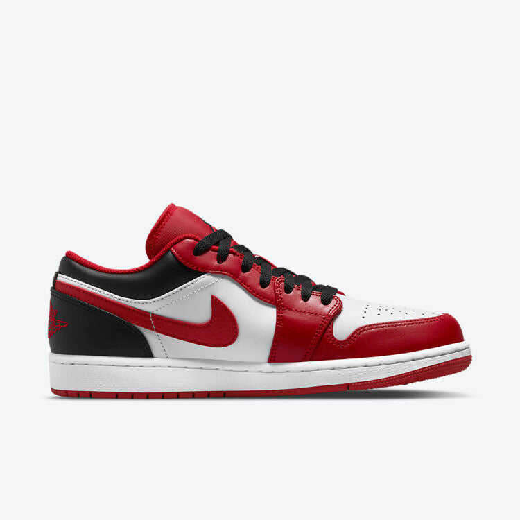 Men's Air Jordan 1 Low 'Reverse Black Toe' Shoes