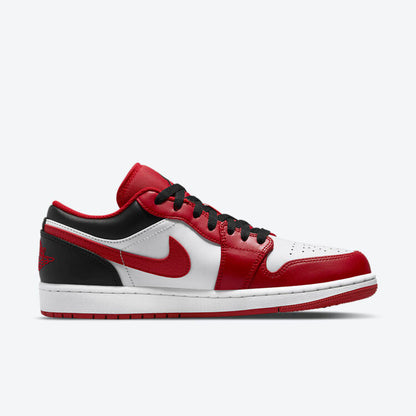 Men's Air Jordan 1 Low 'Reverse Black Toe' Shoes