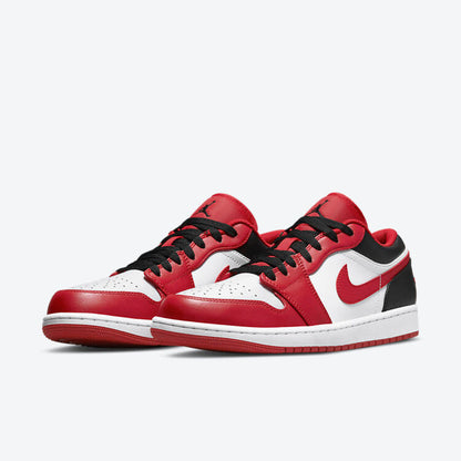 Men's Air Jordan 1 Low 'Reverse Black Toe' Shoes