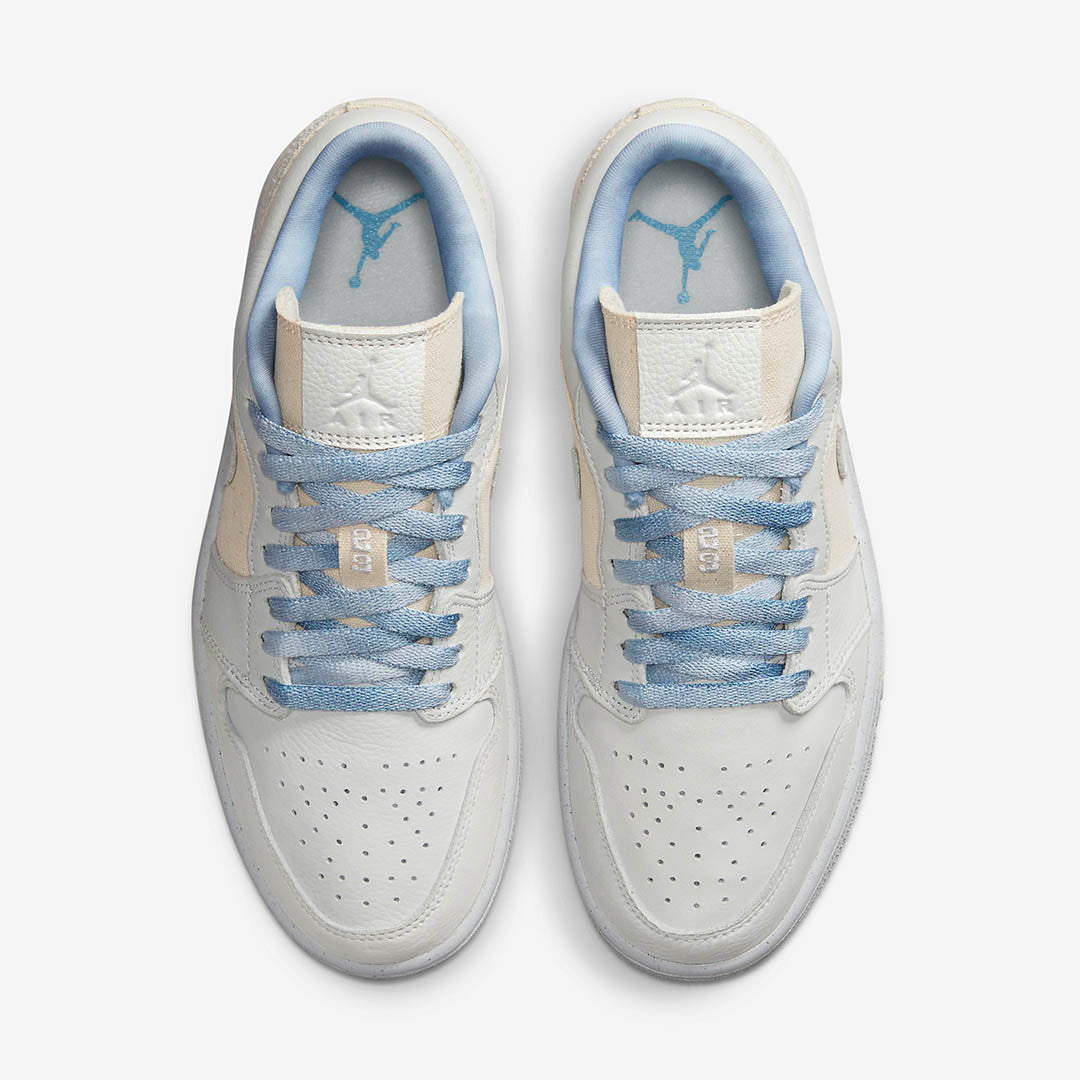 Men's Air Jordan 1 Low 'Sail Canvas' Shoes