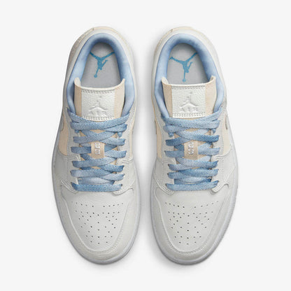 Men's Air Jordan 1 Low 'Sail Canvas' Shoes