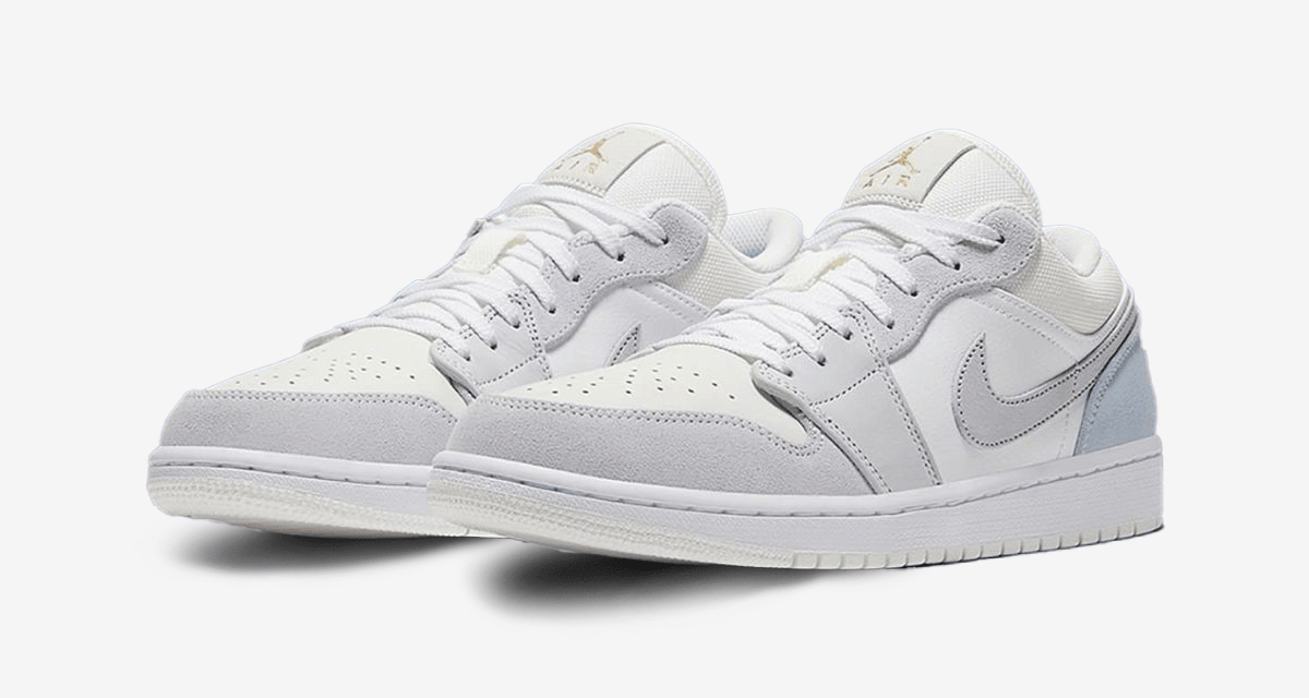 Men's Air Jordan 1 Low 'Sky Grey' Shoes