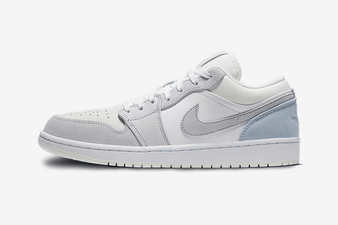 Men's Air Jordan 1 Low 'Sky Grey' Shoes