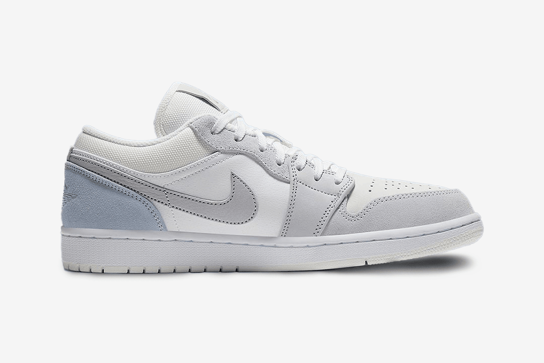 Men's Air Jordan 1 Low 'Sky Grey' Shoes