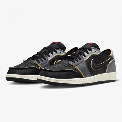 Men's Air Jordan 1 Low 'Smoke Grey' Shoes